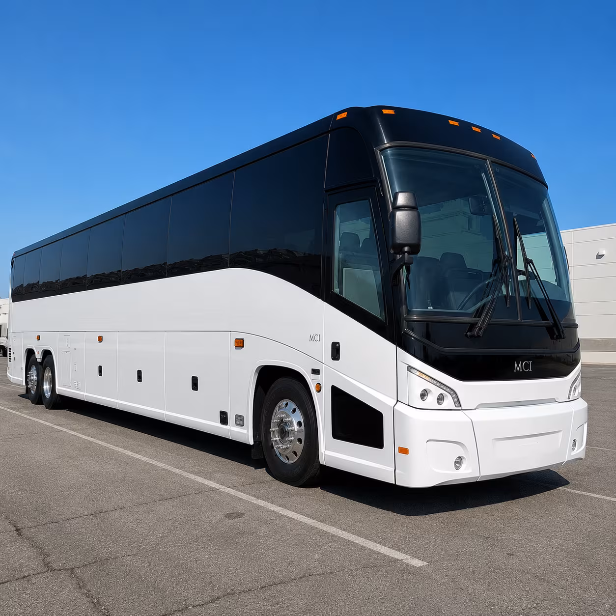 waterbury charter bus rental exterior