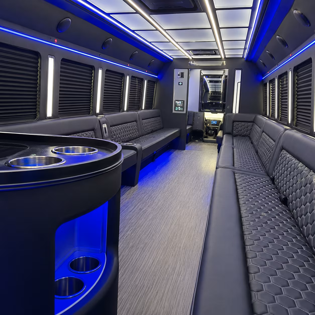 waterbury party bus rentals inside