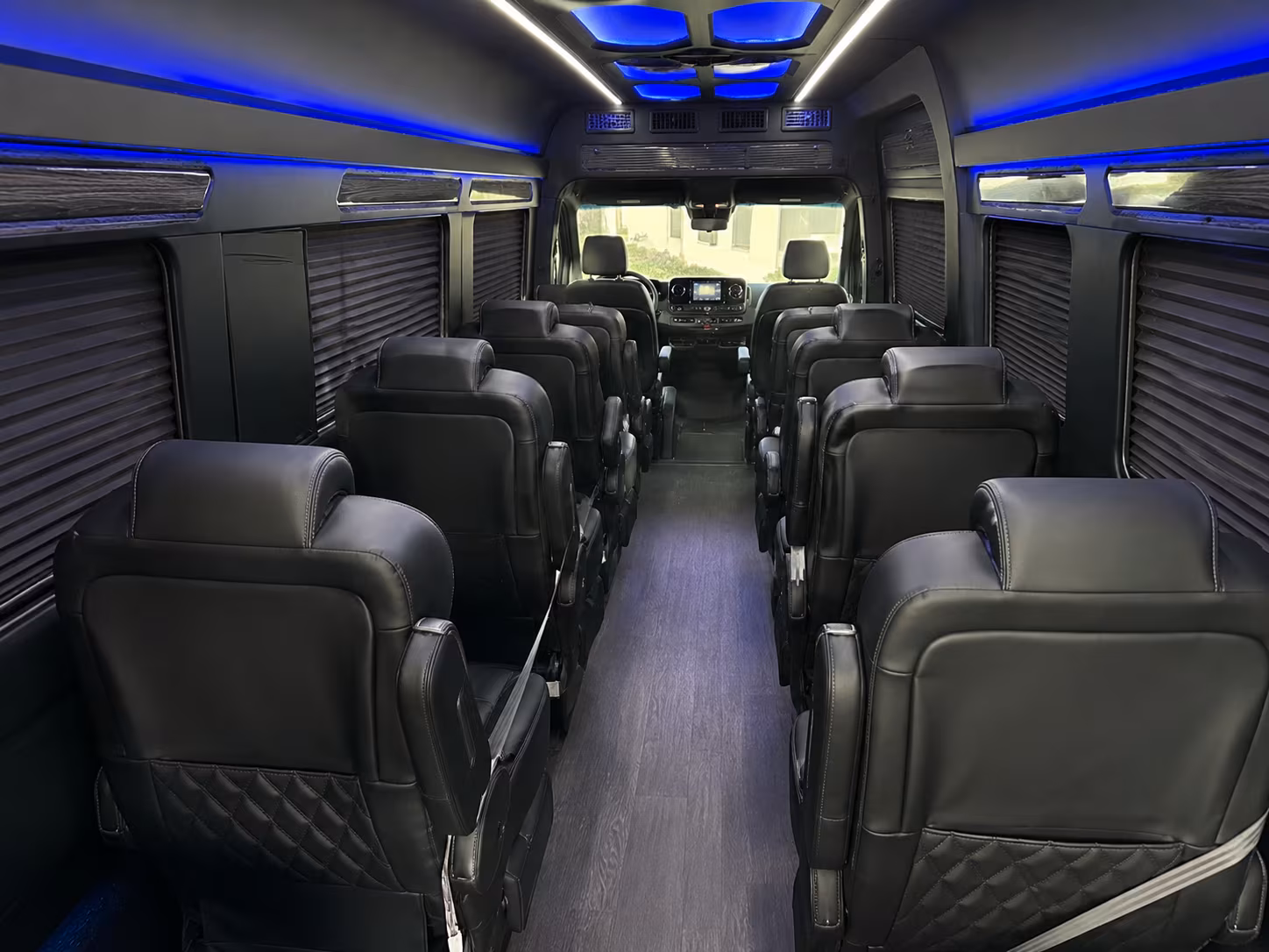 waterbury private event transportation onboard seating