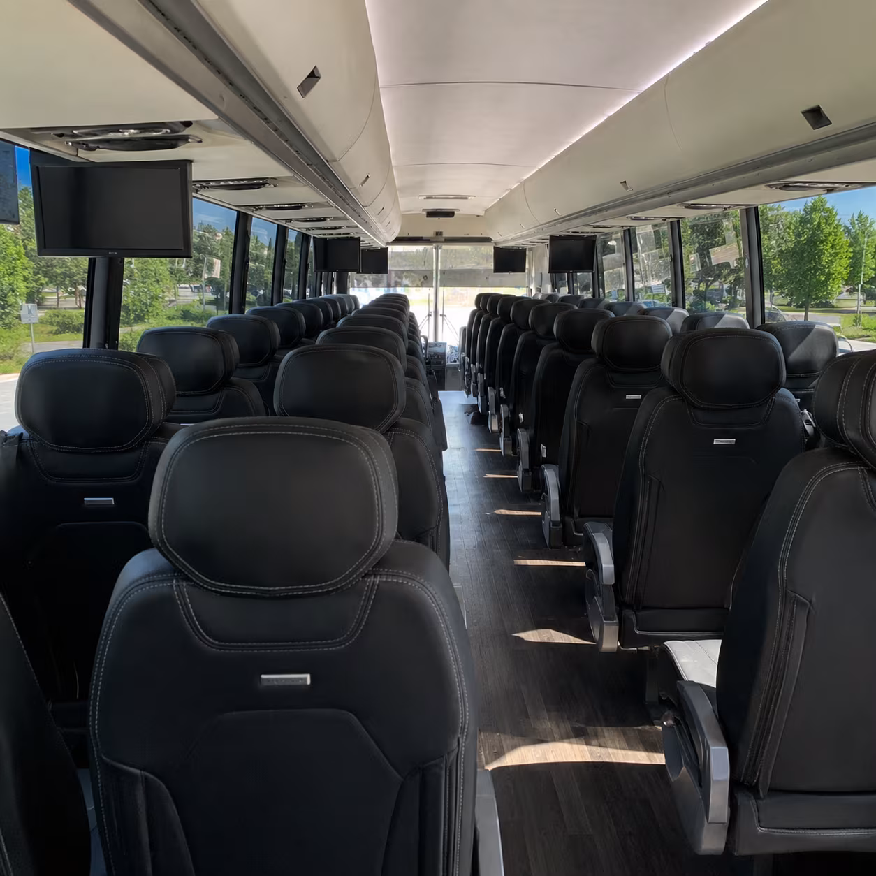 waterbury religious group transportation onboard seating